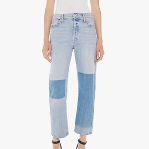 MOTHER Denim The Ditcher Crop Jeans In Pre-Party